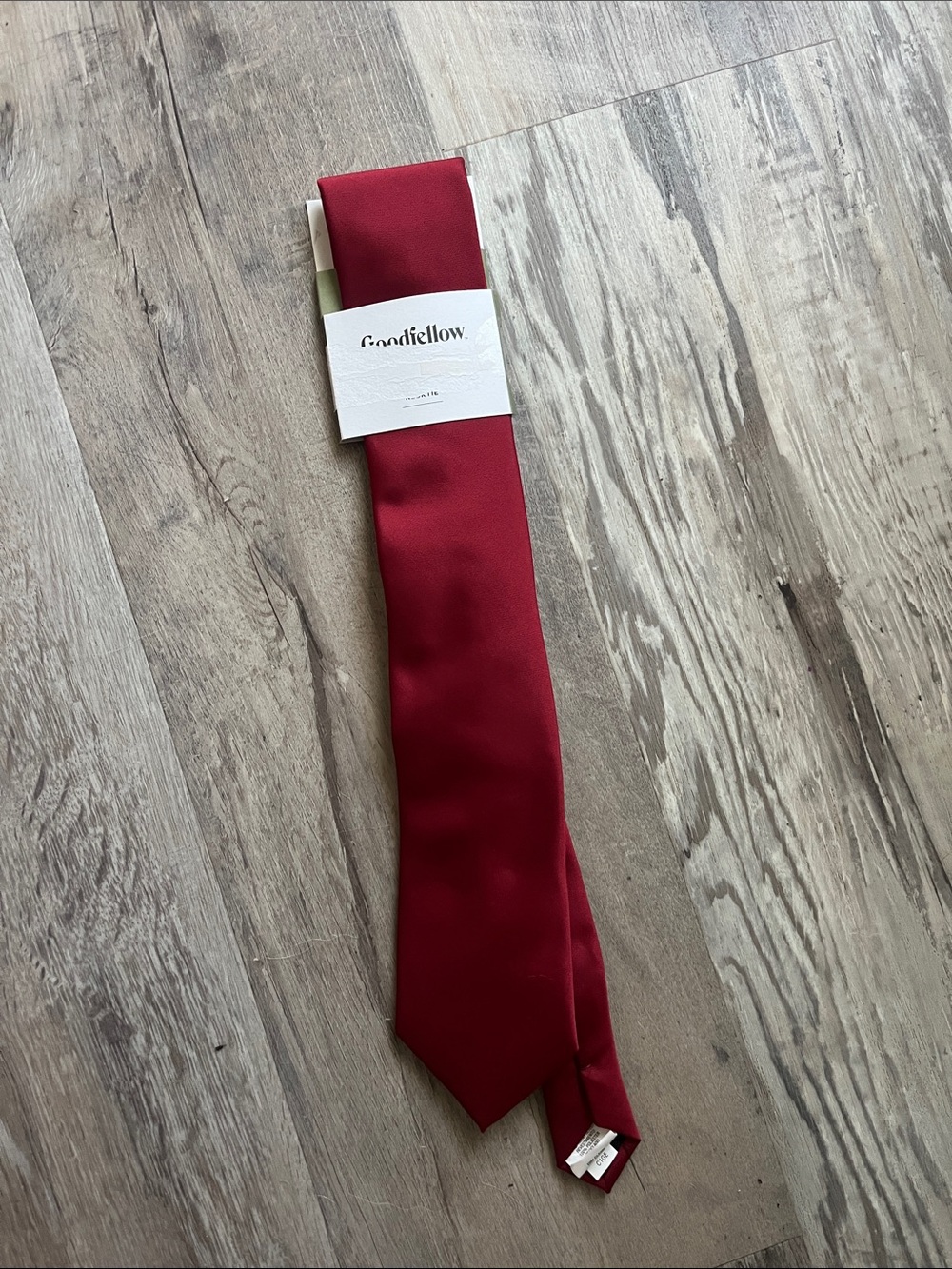 Goodfellow & Co Solid Red Neck Tie